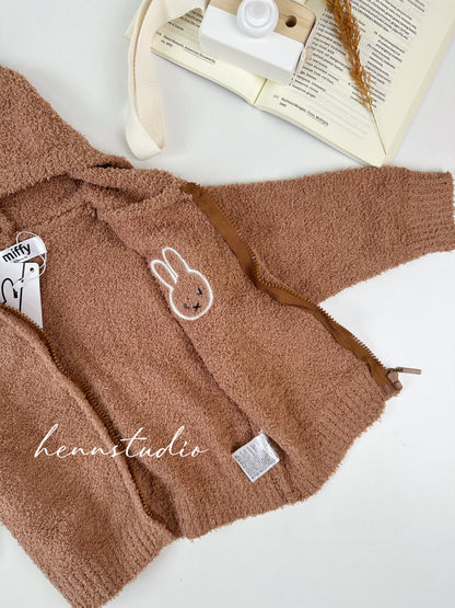 🇯🇵 Miffy Plush Zip Hoodie