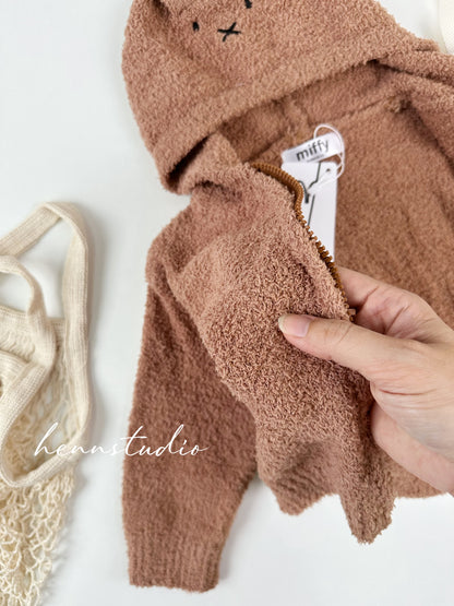 🇯🇵 Miffy Plush Zip Hoodie