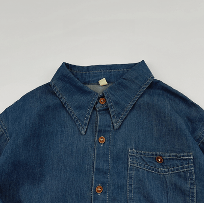 Vintage Denim Long Sleeves Shirt