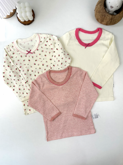 Japan-quality 3sets Pyjamas (Girl)