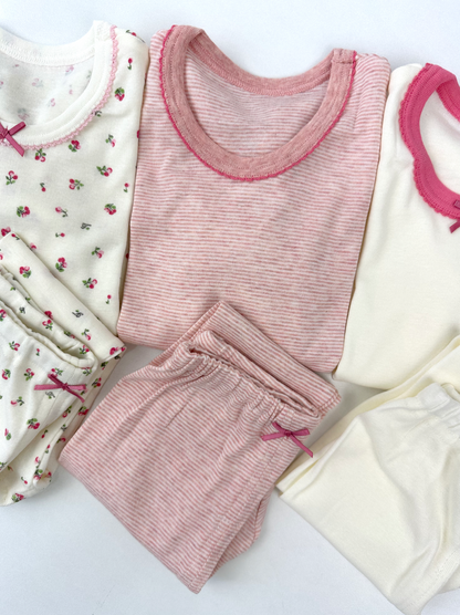 Japan-quality 3sets Pyjamas (Girl)