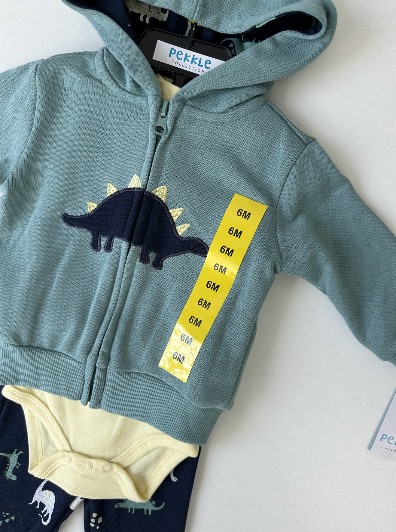 Pekkle Animal 3in1 Jacket Set (Dinosaur)