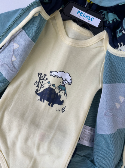 Pekkle Animal 3in1 Jacket Set (Dinosaur)