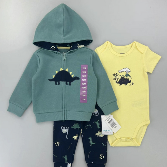 Pekkle Animal 3in1 Jacket Set (Dinosaur)