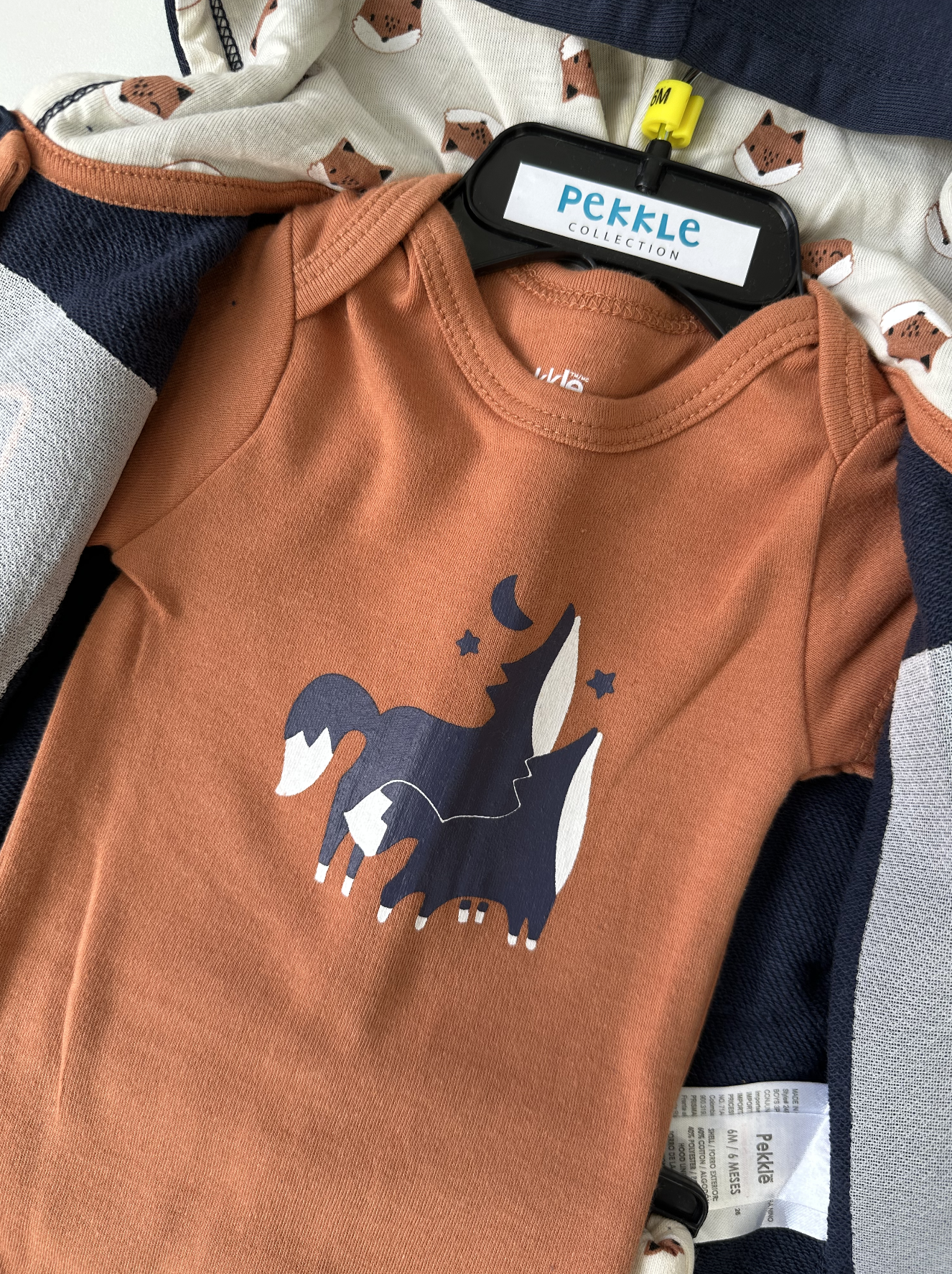 Pekkle Animal 3in1 Jacket Set (Fox)