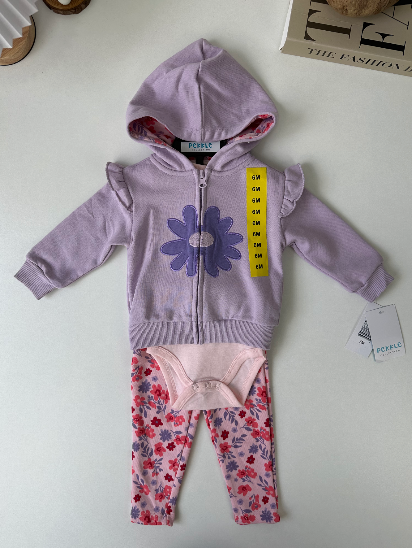 Pekkle Animal 3in1 Jacket Set (Flower)