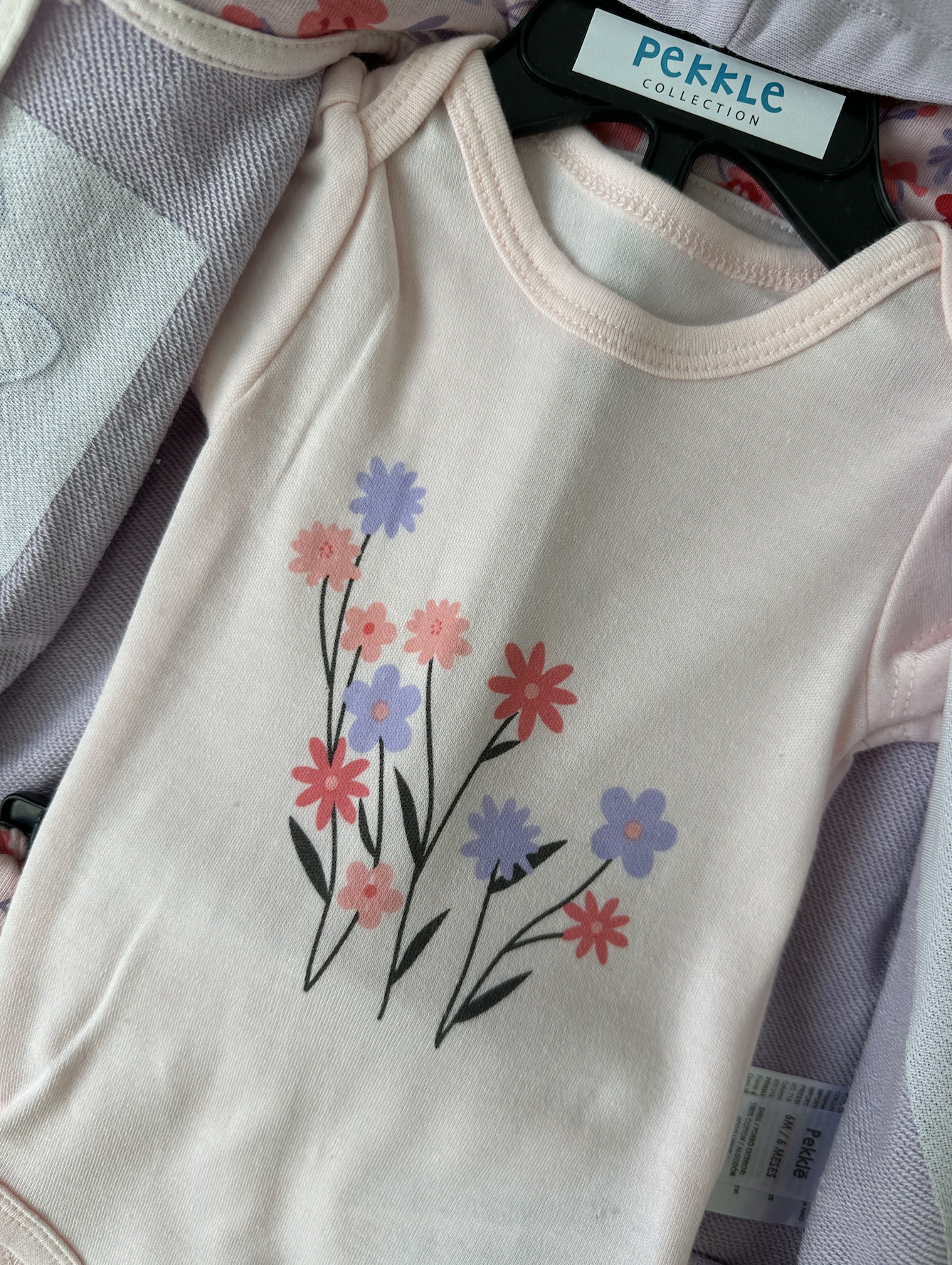 Pekkle Animal 3in1 Jacket Set (Flower)