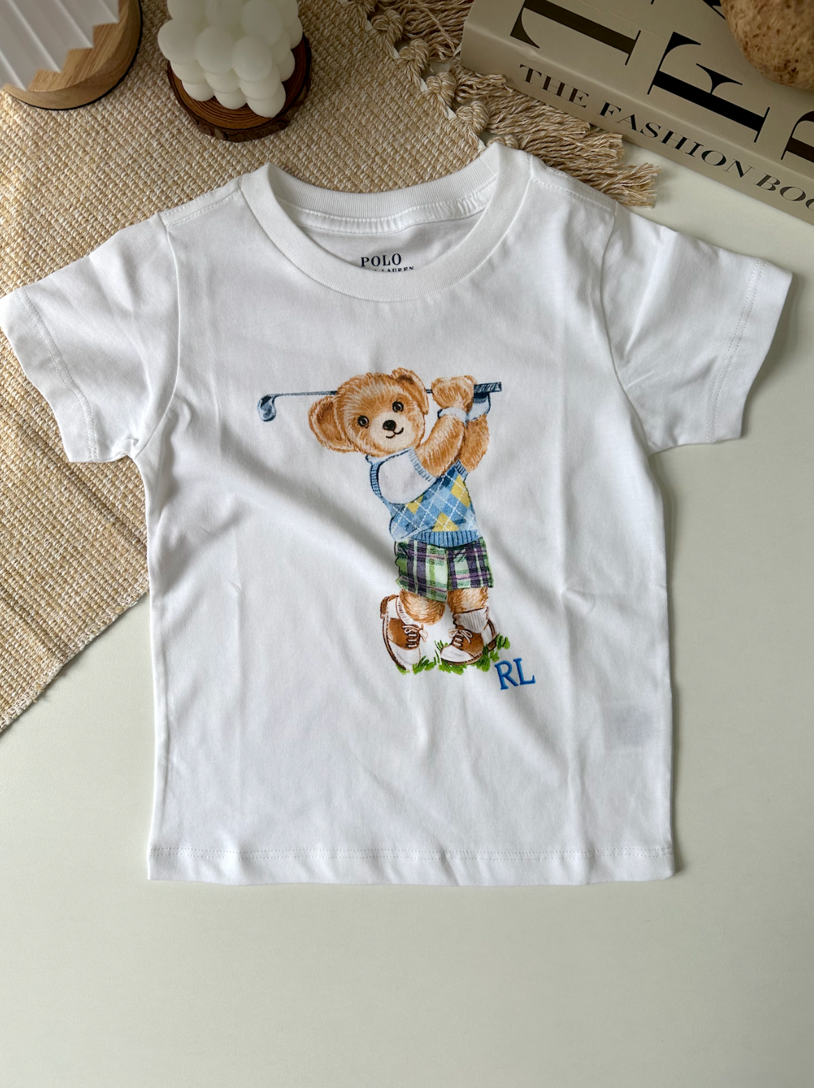 RL Short Sleeve T-shirt - White