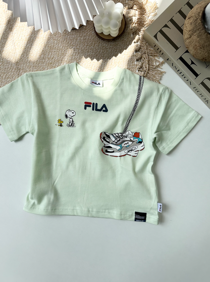 Breeze [Peanuts X Fila] Short Sleeve