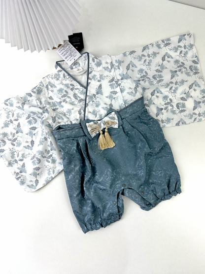 🇯🇵 👘 Cottoli Kimono – Blue Sage Boy