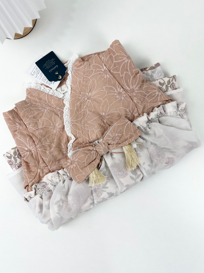 🇯🇵 👘 Cottoli Kimono – Sakura Dusty Pink