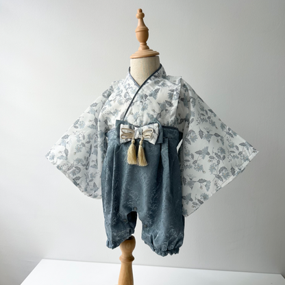 🇯🇵 👘 Cottoli Kimono – Blue Sage Boy