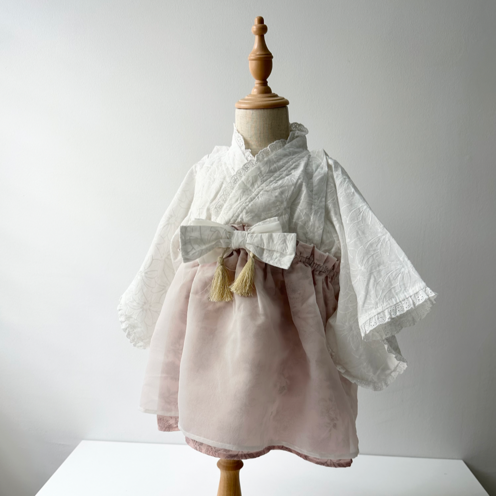 🇯🇵 👘 Cottoli Kimono – Ivory Blossom