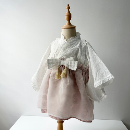 🇯🇵 👘 Cottoli Kimono – Ivory Blossom