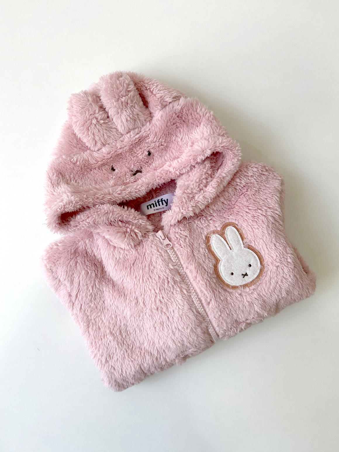 Miffy Plush Zip Hoodie