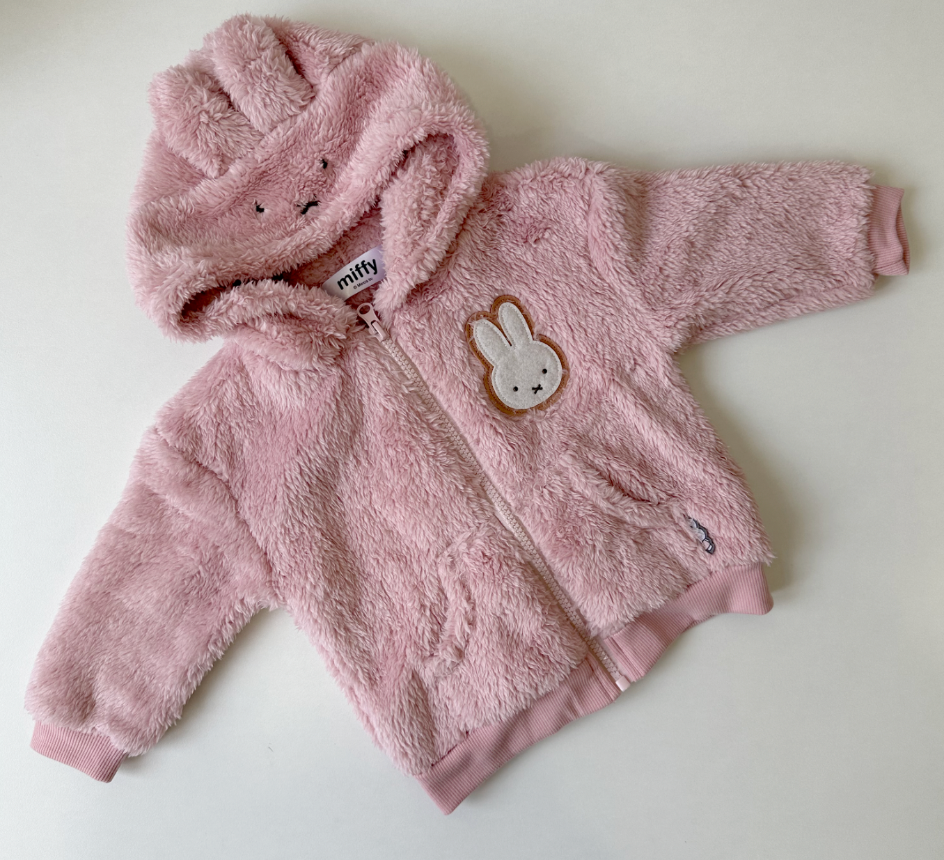 Miffy Plush Zip Hoodie