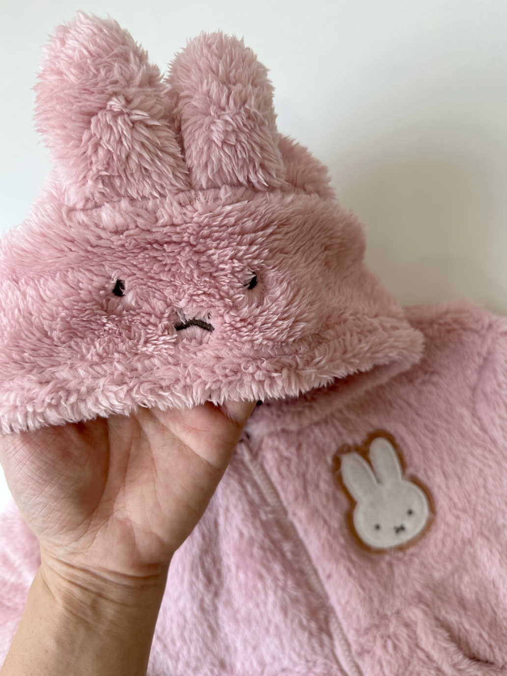 Miffy Plush Zip Hoodie