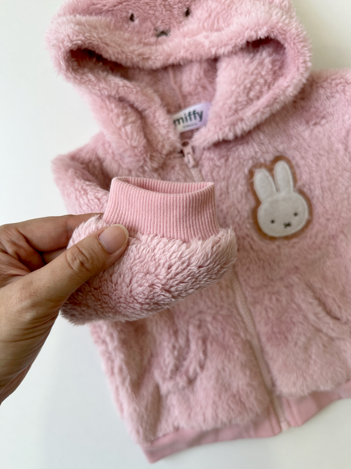 Miffy Plush Zip Hoodie