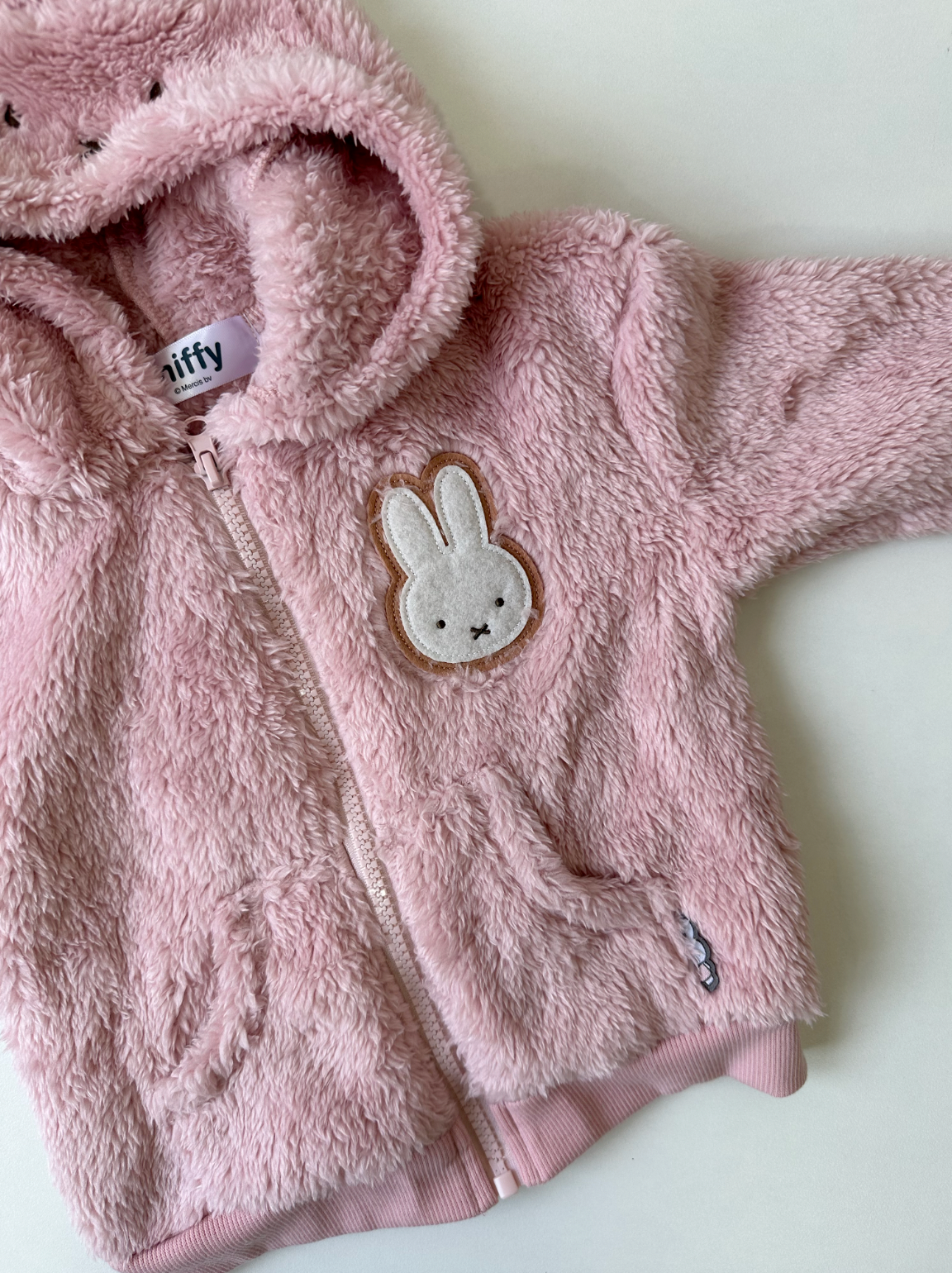 Miffy Plush Zip Hoodie