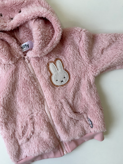 Miffy Plush Zip Hoodie