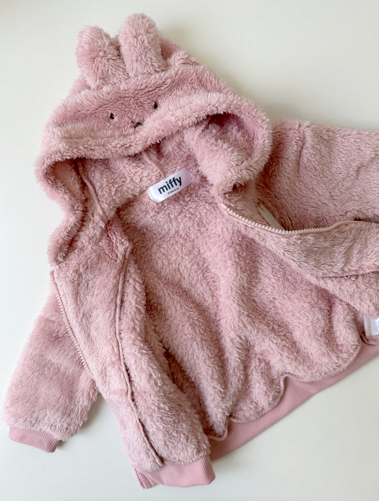 Miffy Plush Zip Hoodie