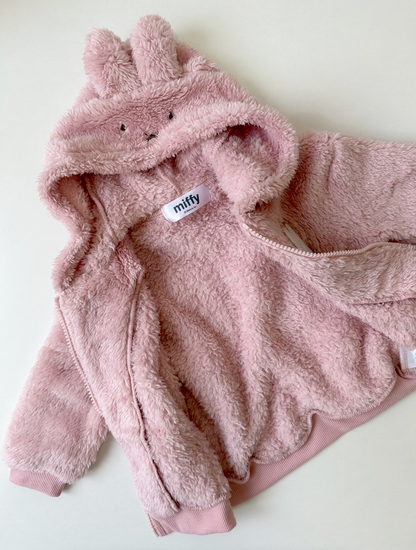 Miffy Plush Zip Hoodie