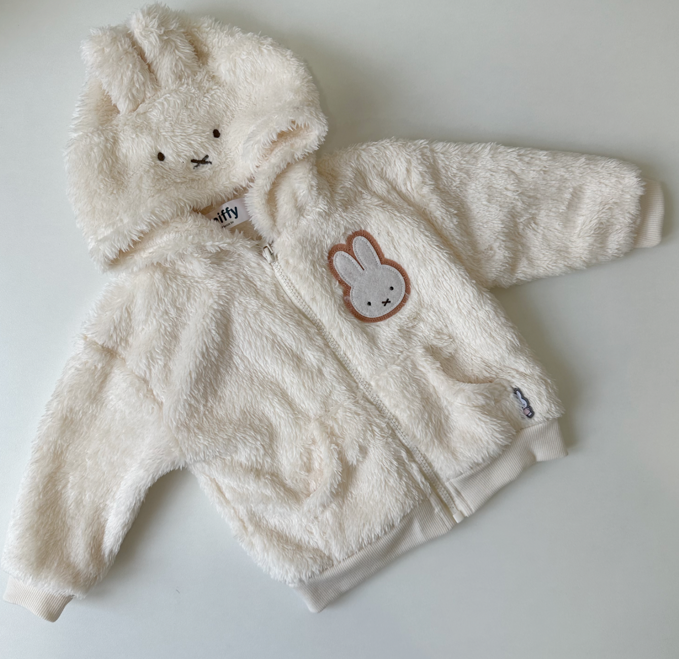 Miffy Plush Zip Hoodie