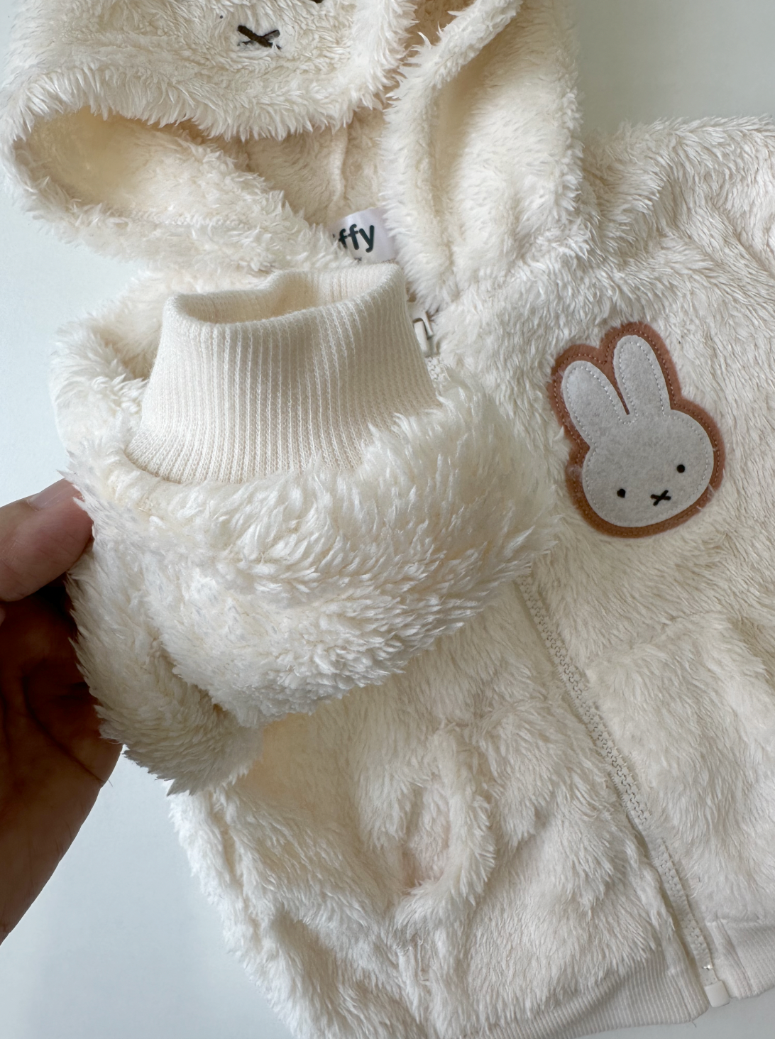 Miffy Plush Zip Hoodie