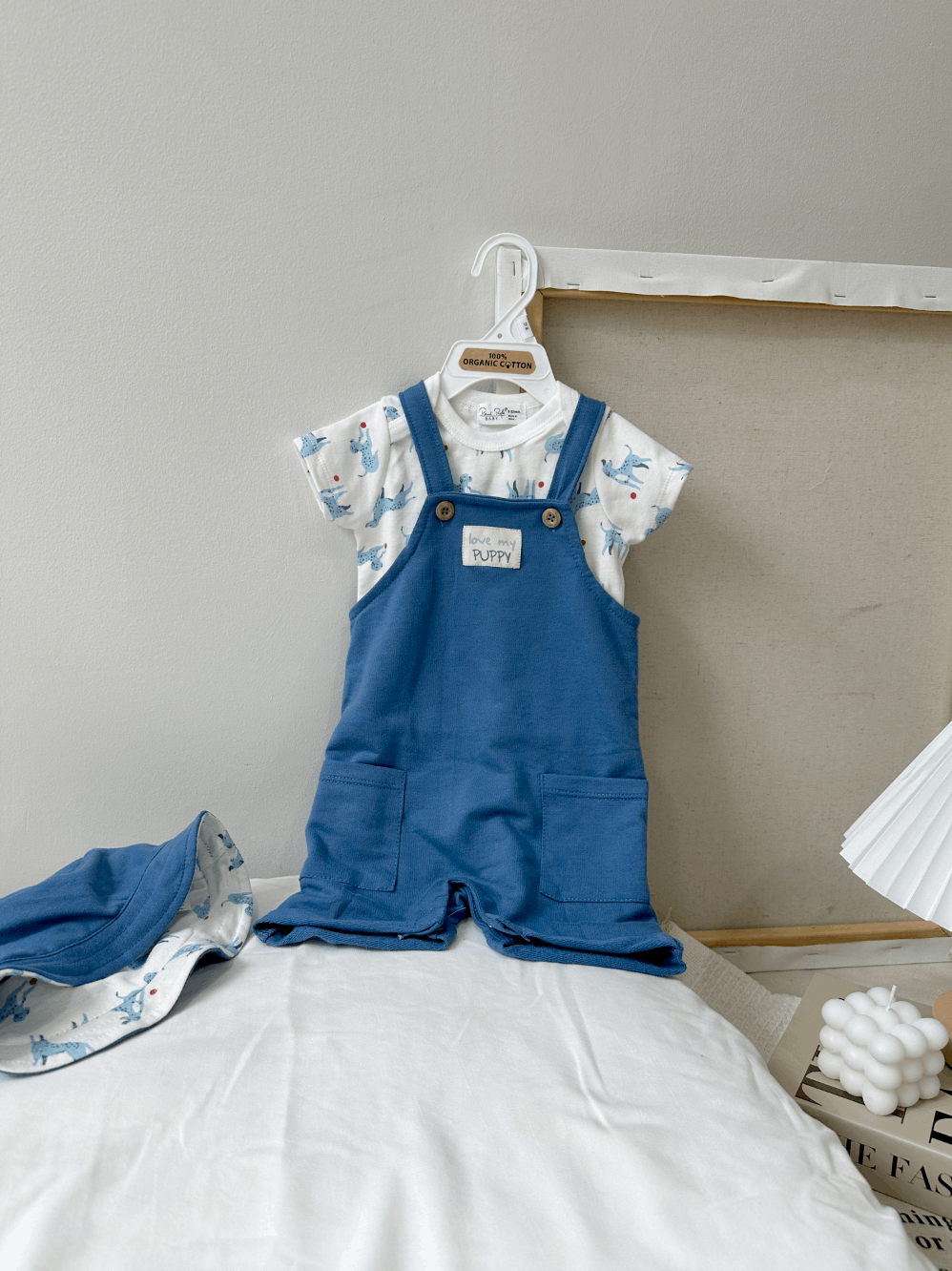 Rene Rofe Baby 3in1 dungree set (Blueberry)