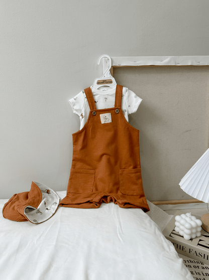 Rene Rofe Baby 3in1 dungree set (Brownie)