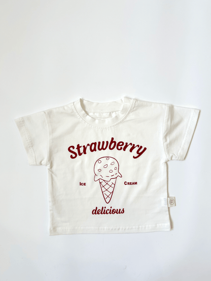 Mintchoco & Strawberry Tee