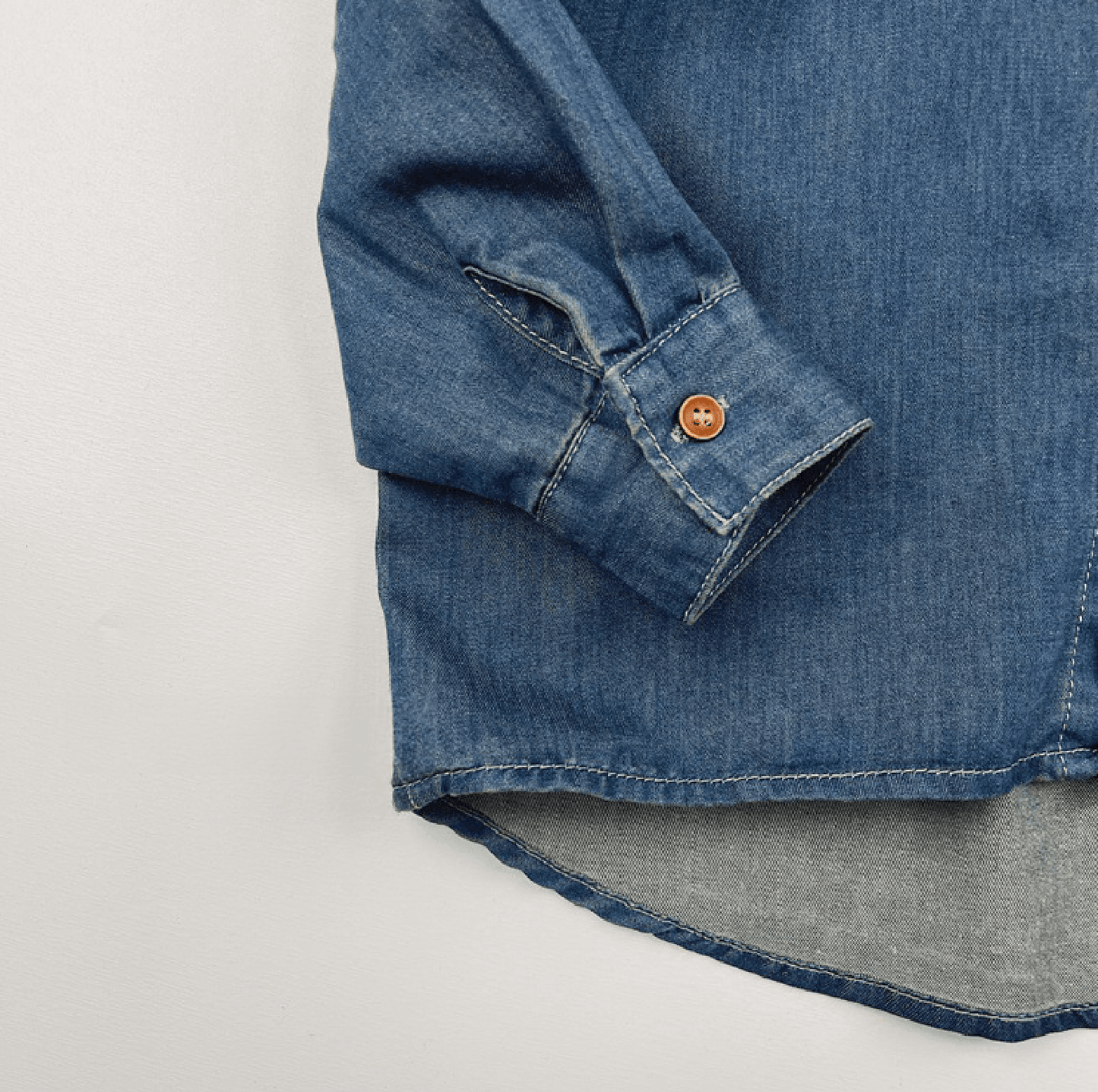 Vintage Denim Long Sleeves Shirt