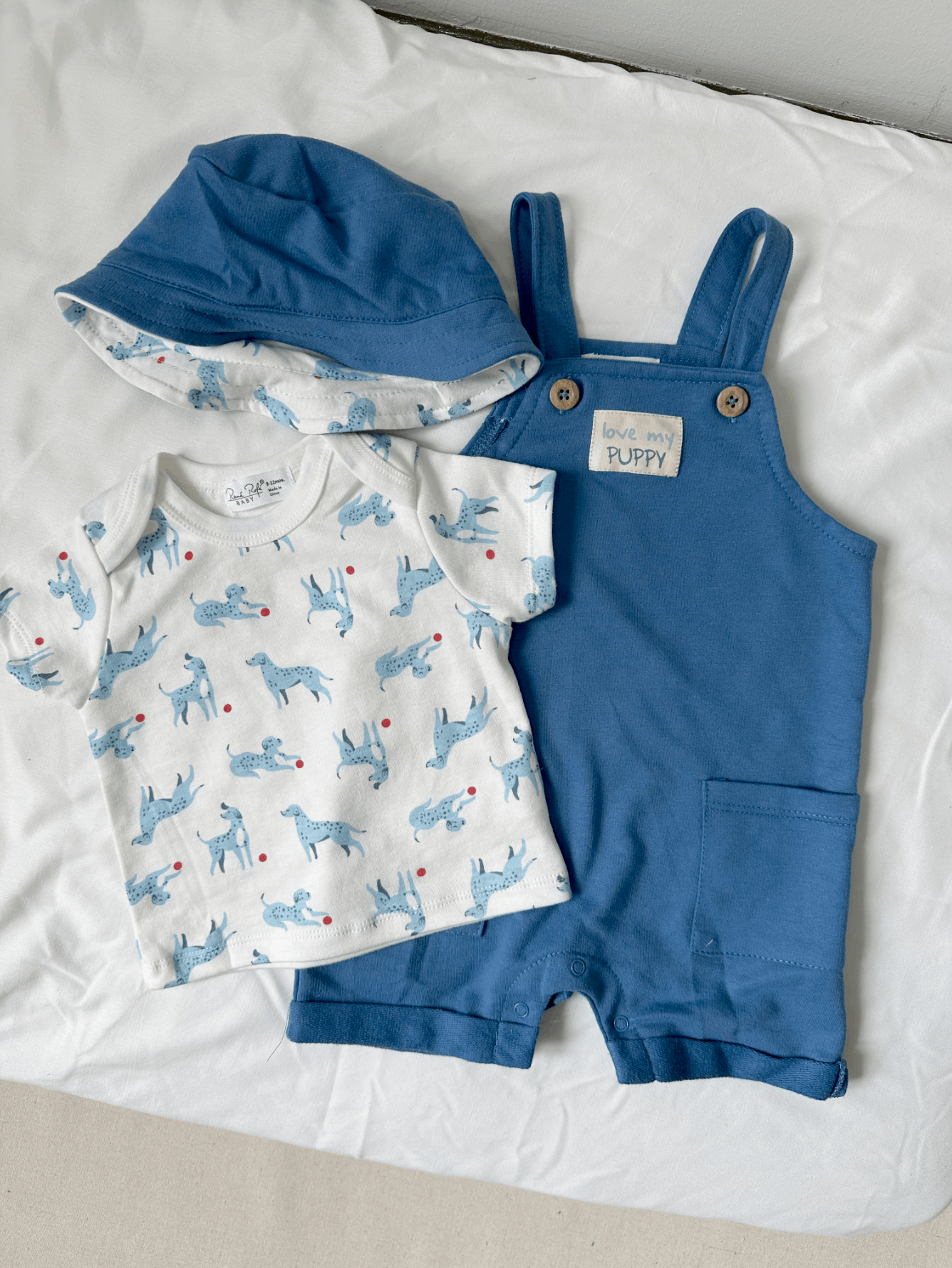 Rene Rofe Baby 3in1 dungree set (Blueberry)