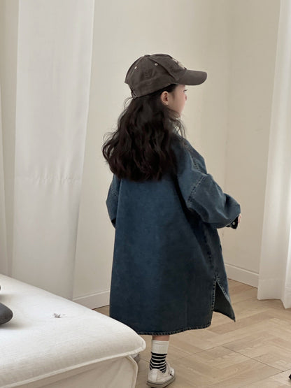 Oversized Cloud Denim Dress